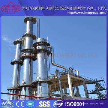 99,9% Alcool / Ethanol Turnkey Project Steam Distillation Equipment